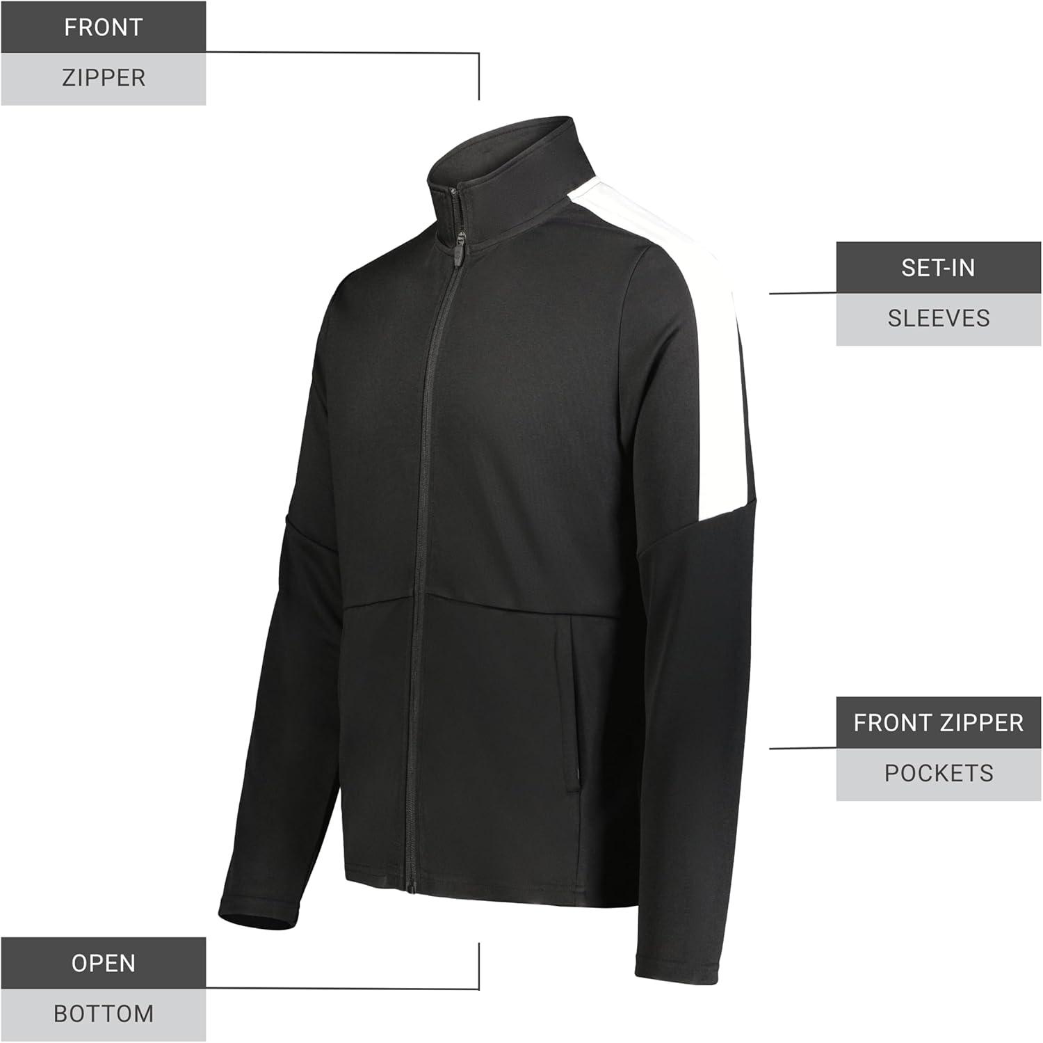 imageHolloway mens Holloway Crosstown JacketBlackWhite