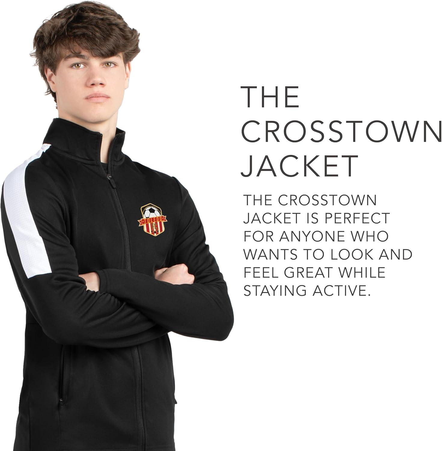 imageHolloway mens Holloway Crosstown JacketScarletWhite