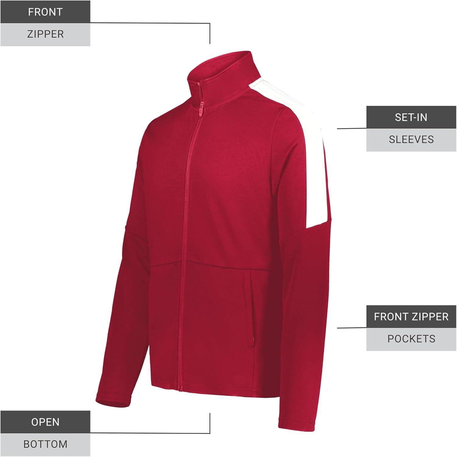 imageHolloway mens Holloway Crosstown JacketScarletWhite