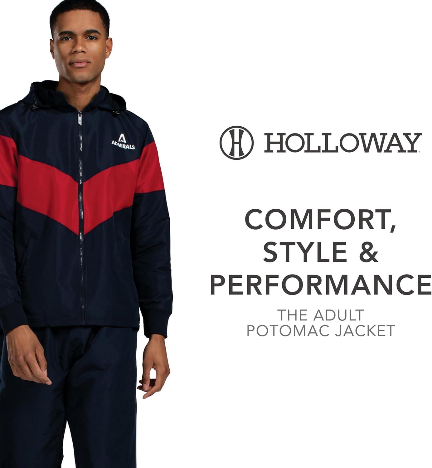 imageHolloway mens Holloway Potomac JacketCarbonWhite