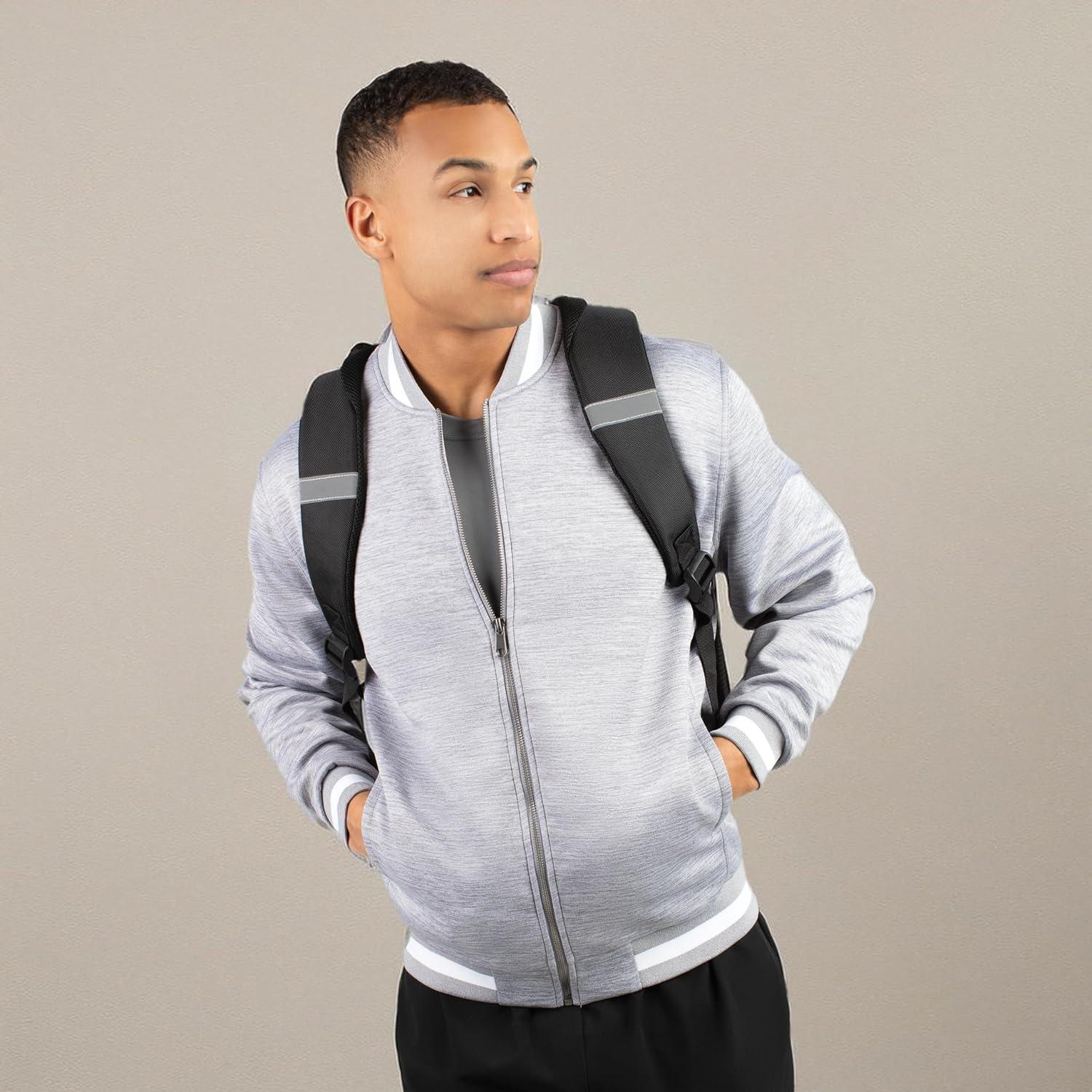 imageHolloway mens Holloway Vstreet Full Zip JacketNavyWhite