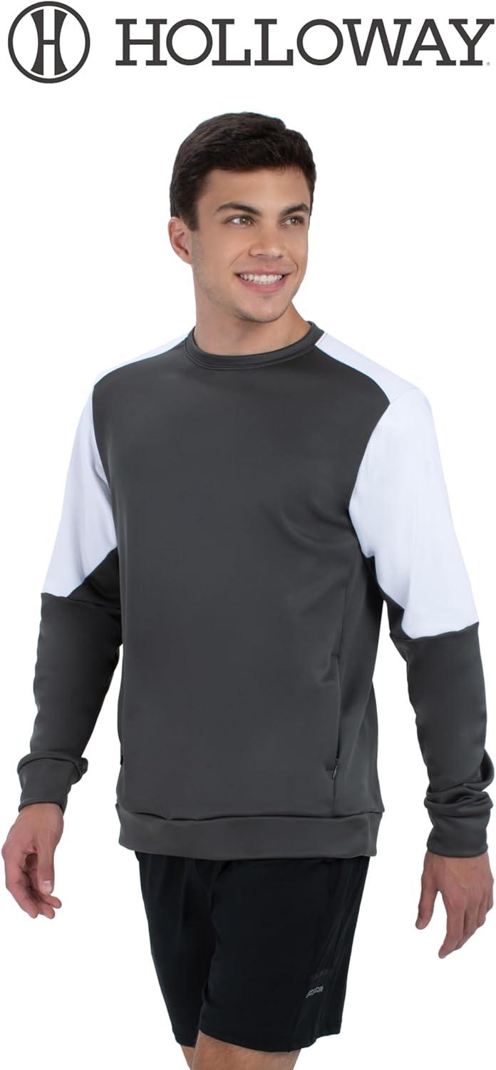 imageHolloway mens Momentum Team Fleece CrewOliveBlack