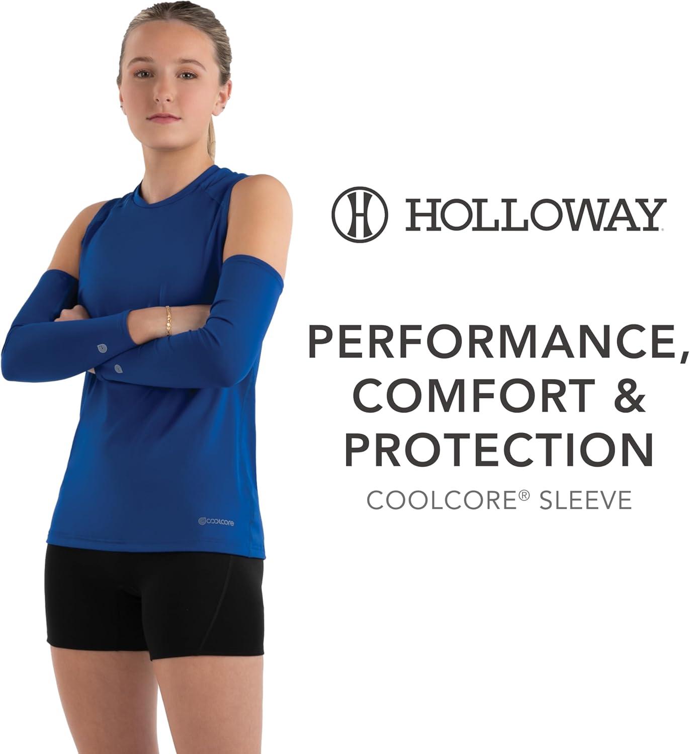 imageHolloway unisexadult Arm Sleeve Powered By CoolcoreWhite