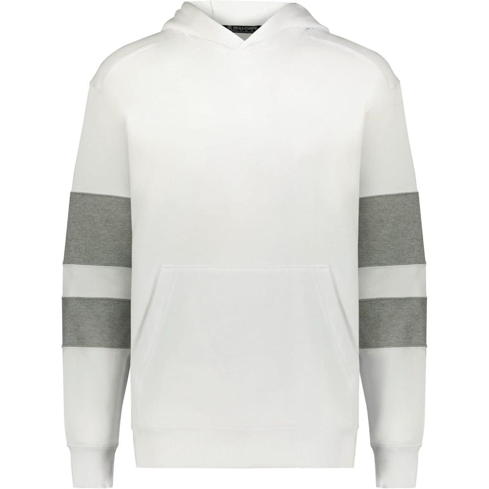 imageHolloway Boys Jackson Way HoodieWhiteCharcoal Heather