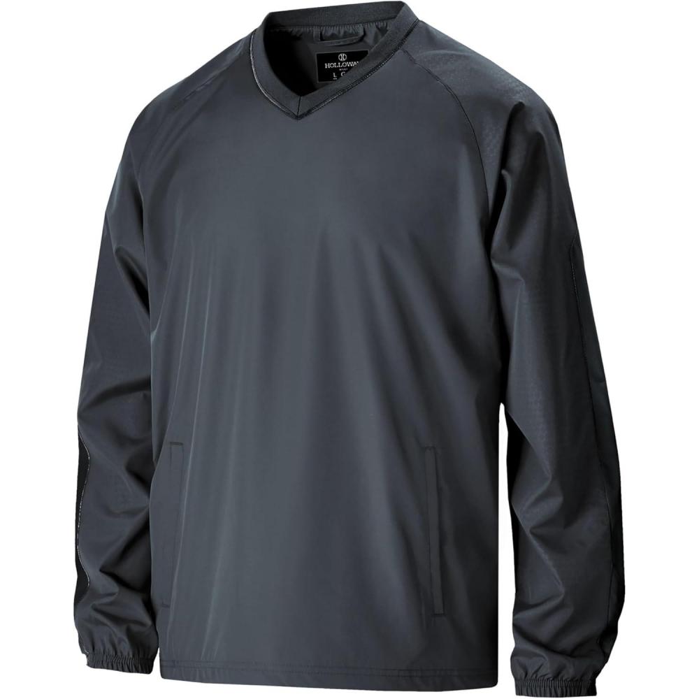 imageHolloway Mens Bionic Pullover WindshirtCarbonBlack