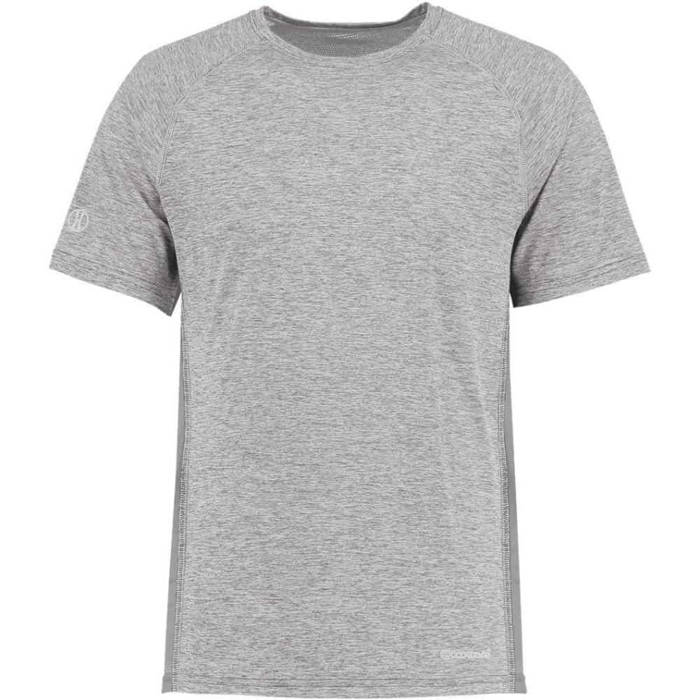 imageHolloway Mens Electrify Powered by Coolcore TeeAthletic Grey Heather