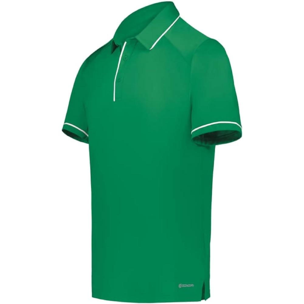 imageHolloway Mens Powered by Coolcore Performance PoloKellyWhite