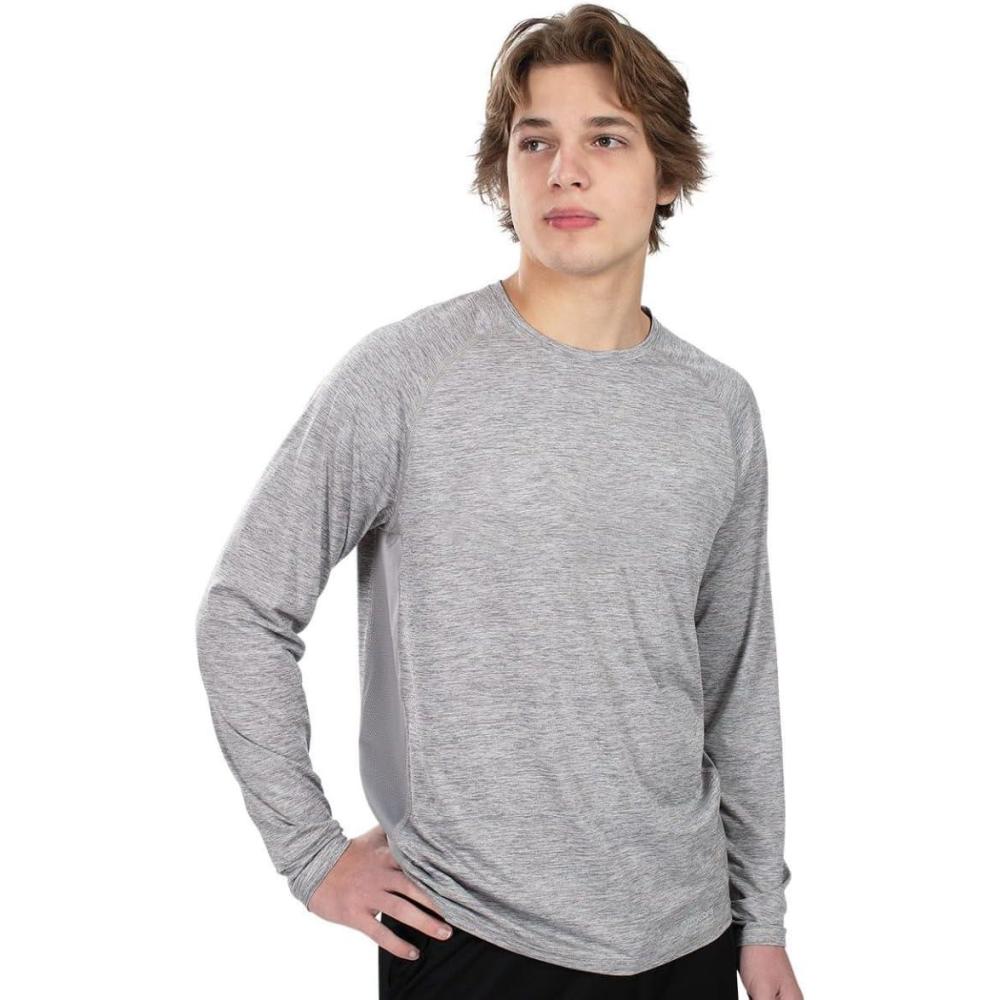 imageHolloway Mens Sportswear Electrify Powered by Coolcore Long Sleeve TeeKelly Heather
