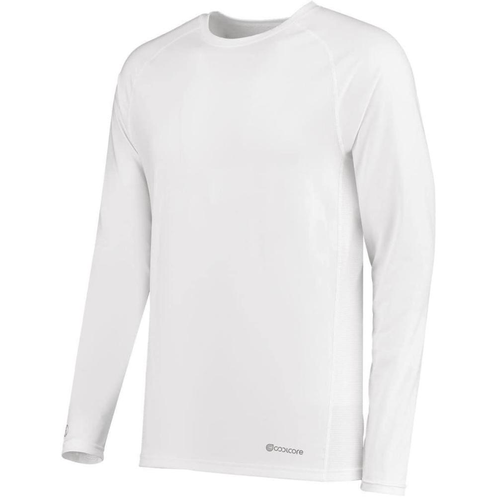 imageHolloway Mens Sportswear Electrify Powered by Coolcore Long Sleeve TeeWhite