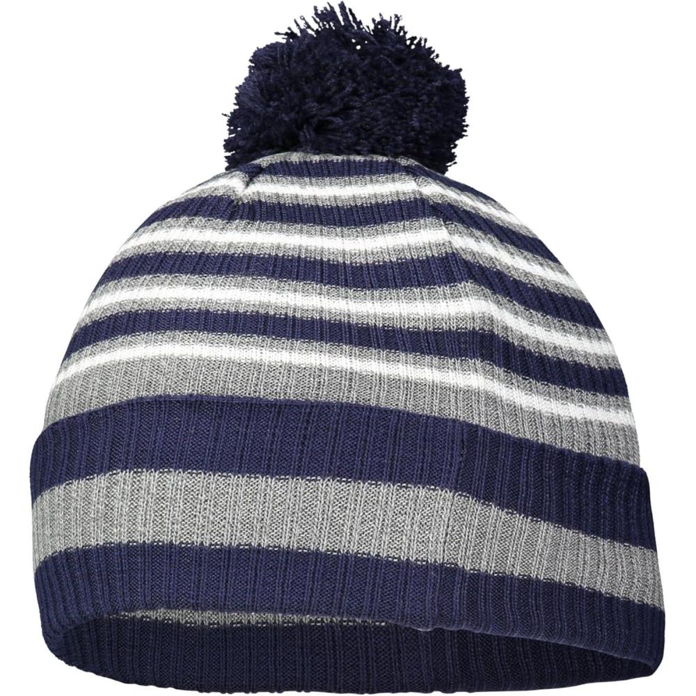 imageHolloway Spirit Pom BeanieNavyHeather GreyWhite