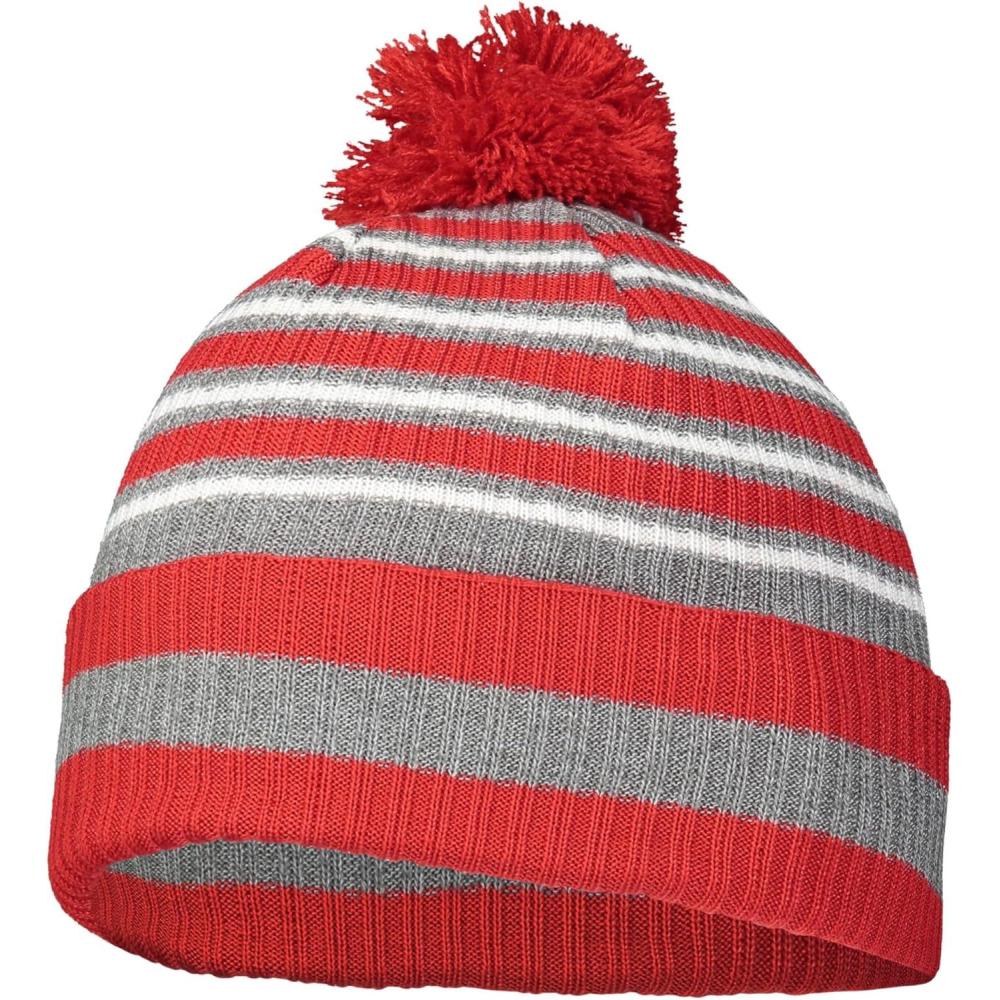 imageHolloway Spirit Pom BeanieRedHeather GreyWhite
