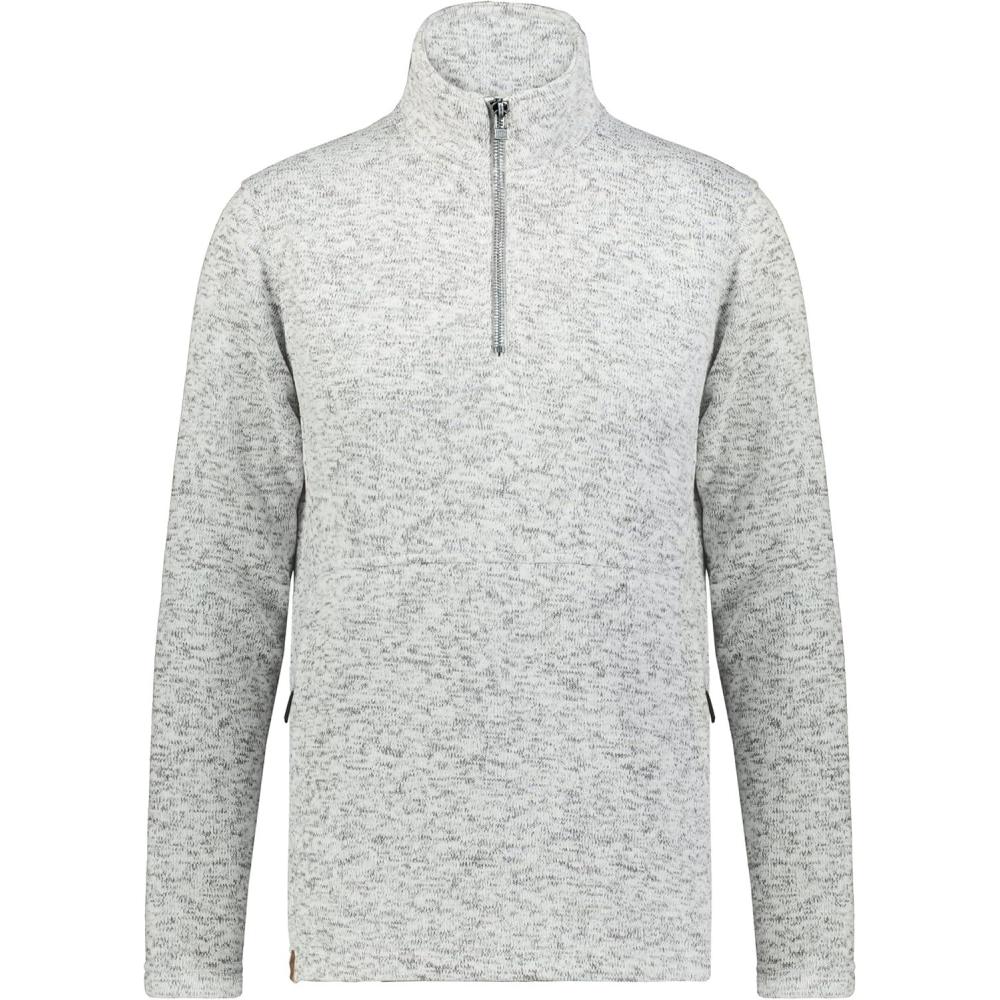 imageHolloway Womens Alpine Sweater Fleece 14 Zip PulloverSilver Heather