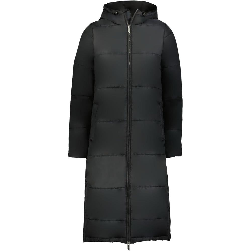 imageHolloway Womens Cold Secure Long Puffer JacketBlack