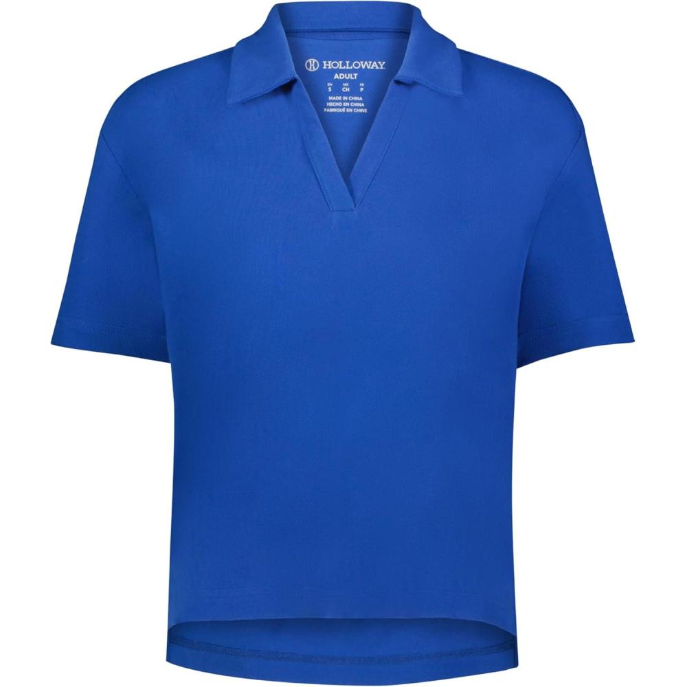 imageHolloway Womens Core Cotton Waist Length PoloDark Green