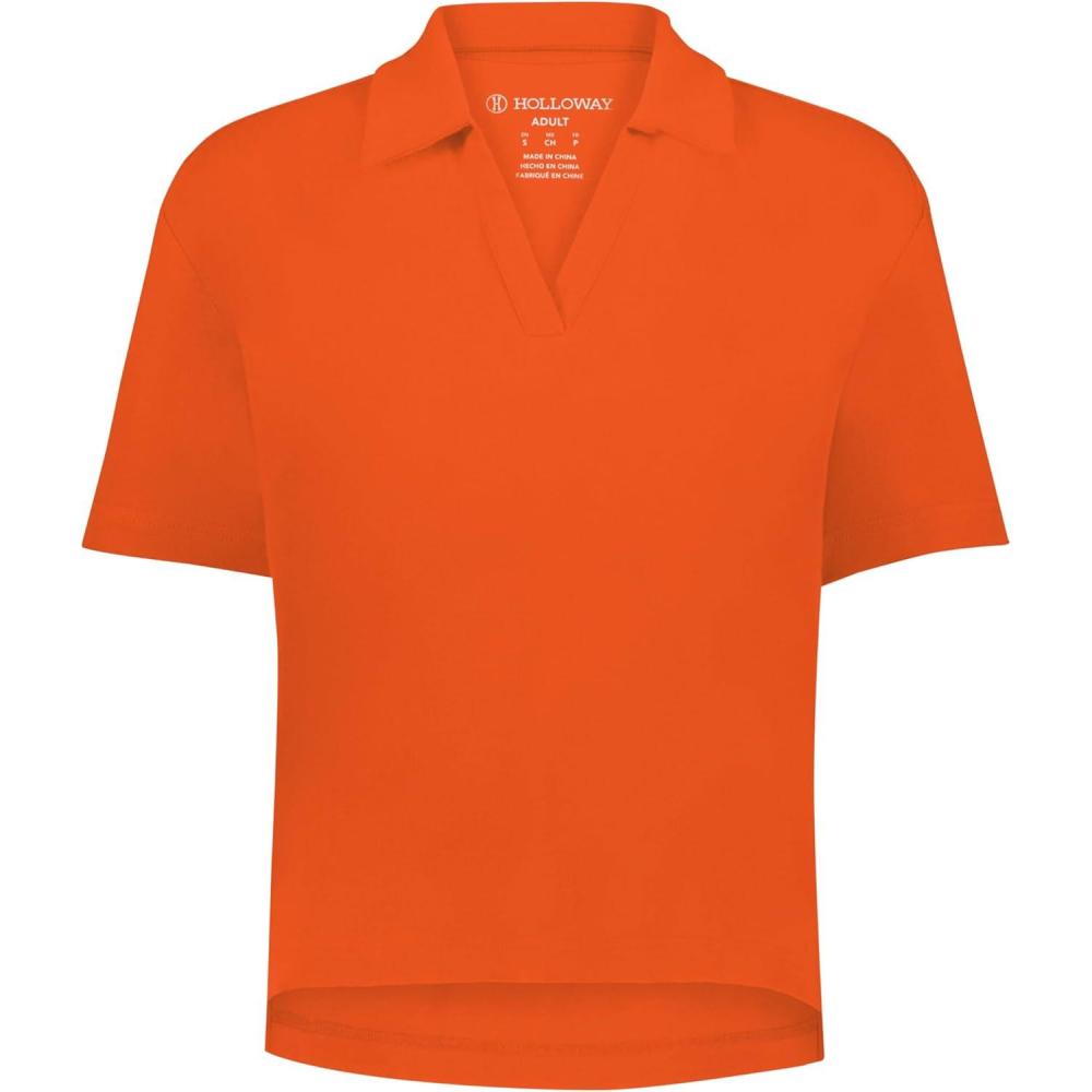 imageHolloway Womens Core Cotton Waist Length PoloNavy