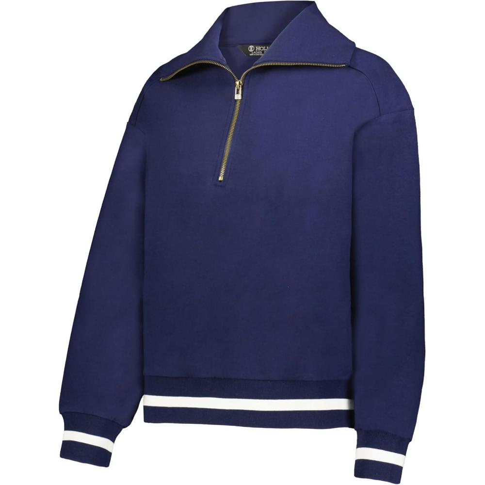 imageHolloway Womens Heritage Prep PulloverNavyVanilla