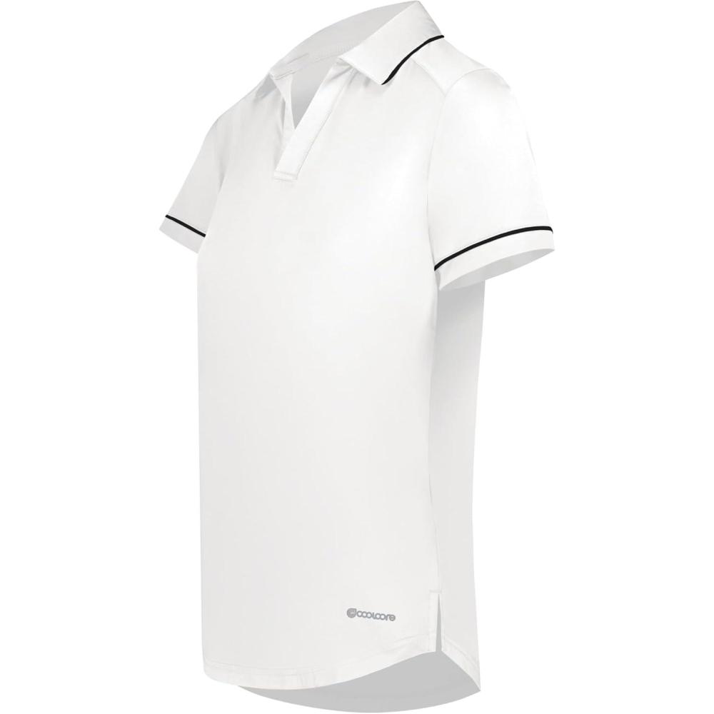 imageHolloway Womens Performance Polo Powered by CoolcoreWhiteBlack