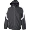 imageHolloway Charger JacketWaterResistant Stylish Outerwear with Athletic Fit Perfect for Active MenCarbon White