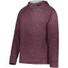 Maroon Heather/Silver