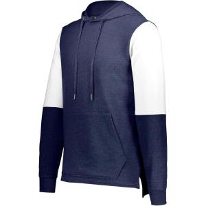 Holloway All-American Team Hoodie(Navy Heather/White)