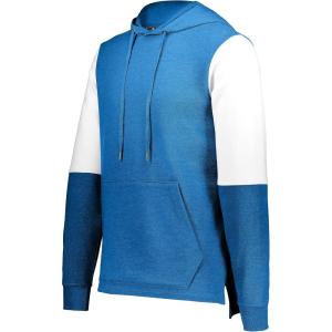 Holloway All-American Team Hoodie(Royal Heather/White)