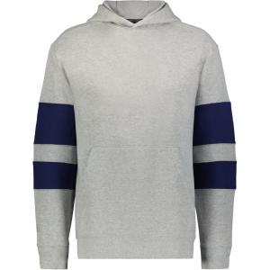 Holloway Boys Jackson Way Hoodie(Charcoal Heather/Navy)