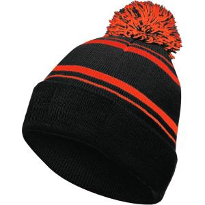 Holloway Homecoming Beanie(Black/Orange)