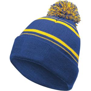 Holloway Homecoming Beanie(Royal/Light Gold)