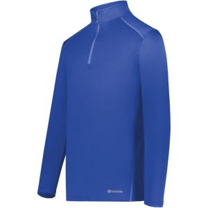Holloway Men’s 1/4 Zip Pullover Powered by Coolcore(Royal)