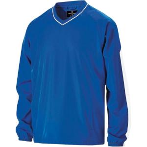 Holloway Men’s Bionic Pullover Windshirt(Royal/White)