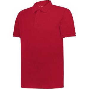 Holloway Mens Core Cotton Polo(Scarlet)
