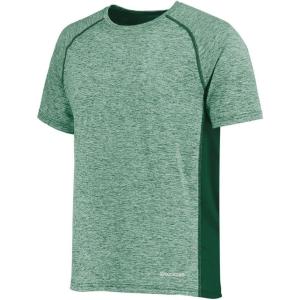 Holloway Men’s Electrify Powered by Coolcore Tee(Dark Green Heather)