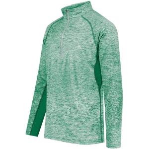Holloway Men’s Half-Zip Raglan Sleeve Pullover(Kelly Heather)