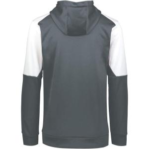 Holloway Men’s Hoodie(Iron/White)
