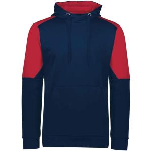 Holloway Men’s Hoodie(Navy/Scarlet)