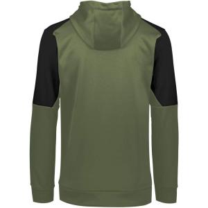 Holloway Men’s Hoodie(Olive/Black)
