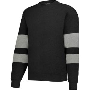 Holloway Mens Jackson Way Crew(Black/Charcoal Heather)