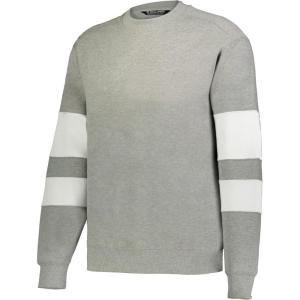 Holloway Mens Jackson Way Crew(Charcoal Heather/White)