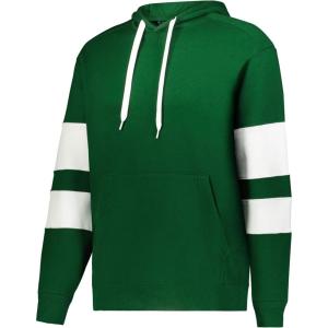 Holloway Mens Jackson Way Hoodie(Dark Green/White)