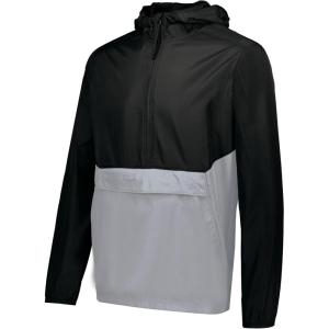 Holloway Men’s Pack Pullover(Black/Athletic Grey)