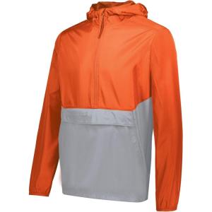 Holloway Men’s Pack Pullover(Orange/Athletic Grey)
