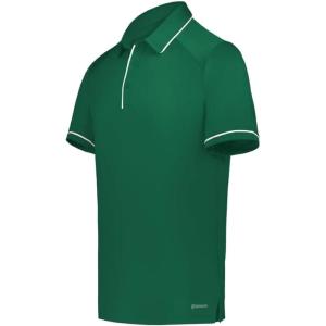 Holloway Men’s Powered by Coolcore Performance Polo(Dark Green/White)
