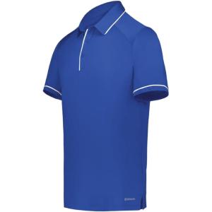 Holloway Men’s Powered by Coolcore Performance Polo(Royal/White)