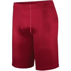 Holloway Men’s Pr Max Compression Shorts(Scarlet)