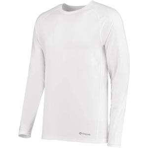Holloway Men’s Sportswear Electrify Powered by Coolcore Long Sleeve Tee(White)