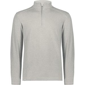 Holloway Men’s Ventura 1/4 Zip Pullover(Grey Heather)