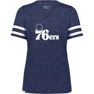 Holloway NBA Women’s Tee – Lightweight Basketball Shirt, Athletic Top for Sports & Casual Wear(Multi)