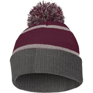 Holloway Reflective Beanie(Maroon/Carbon)