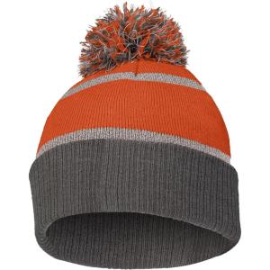 Holloway Reflective Beanie(Orange/Carbon)