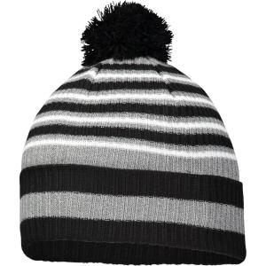 Holloway Spirit Pom Beanie(Black/Heather Grey/White)